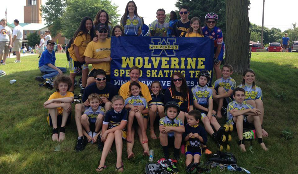 west michigan wolverines inline speed skating