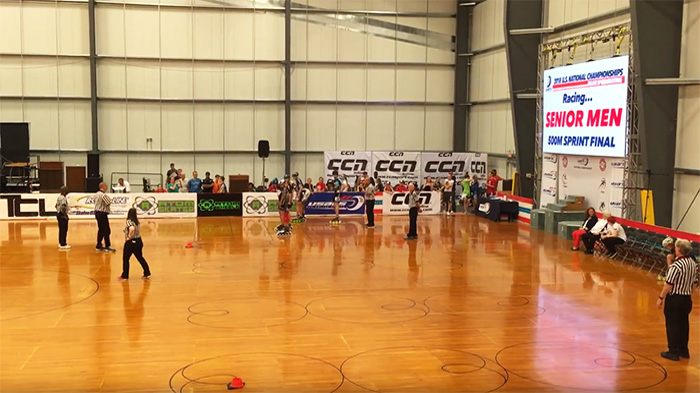 2018 Indoor Nationals Senior Men 500 Meter Final