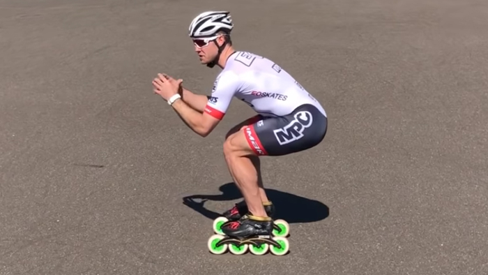 Photo of Squat Drills With World Champion Inline Speed Skater Joey Mantia