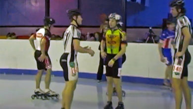 Photo of Joey Mantia Wins 100 Lap Inline Speed Skating Elimination Race