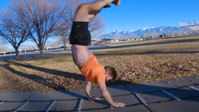 Photo of Olympic Speed Skater Training With Joey Mantia – Plyometrics, Long Track Skating, Dryland, Turn Cable